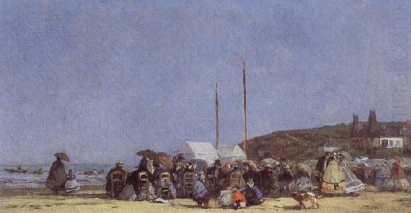 Beach Scene, Eugene Boudin